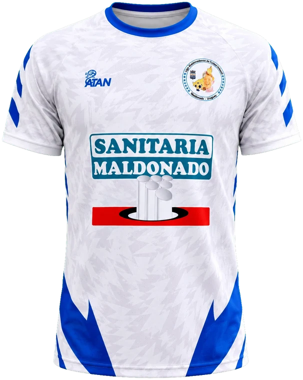 Camiseta de Selección Liga Maldonadense de Fútbol Infantil fabricada por ATAN, sublimado total